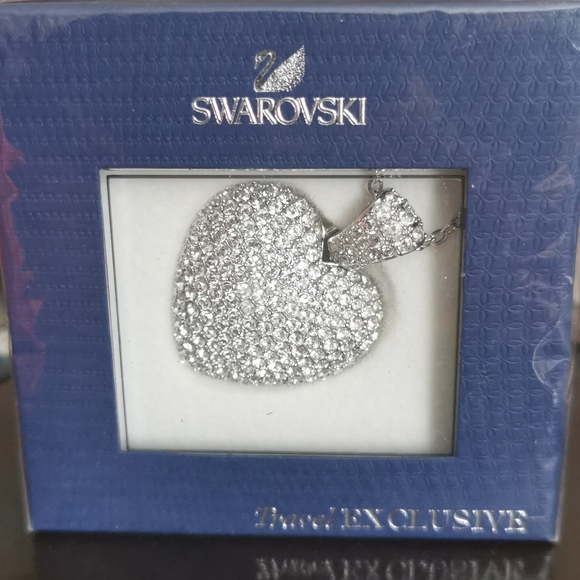 Swarovski Jewelry - Swarovski Heart Necklace NWT